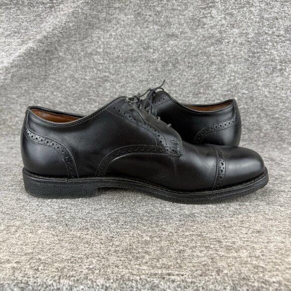 ✅Allen Edmonds Model 3408 Benton Black Leather Cap Toe Oxford Shoes Men\'s 11N main image 7